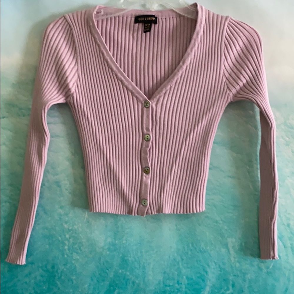 Nasty gal cropped cardigan